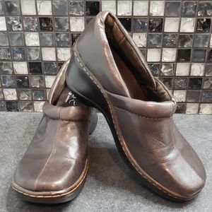 Born brown leather shoes size 8 and 1/2